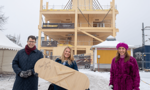 Bilde av Grunnplankenedleggelse for SporX