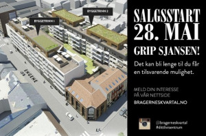 Salgsstart Bragernes Kvartal